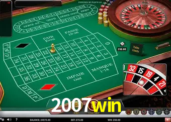 Descubra o Mundo do Cassino Online com 2007win